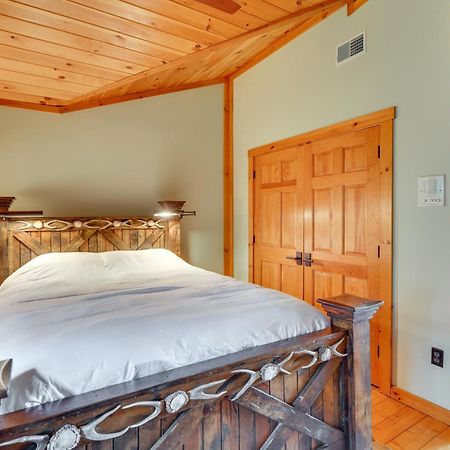 Luxury Log Cabin With Ev Charger And Mtn Views! Blairstown Exteriör bild